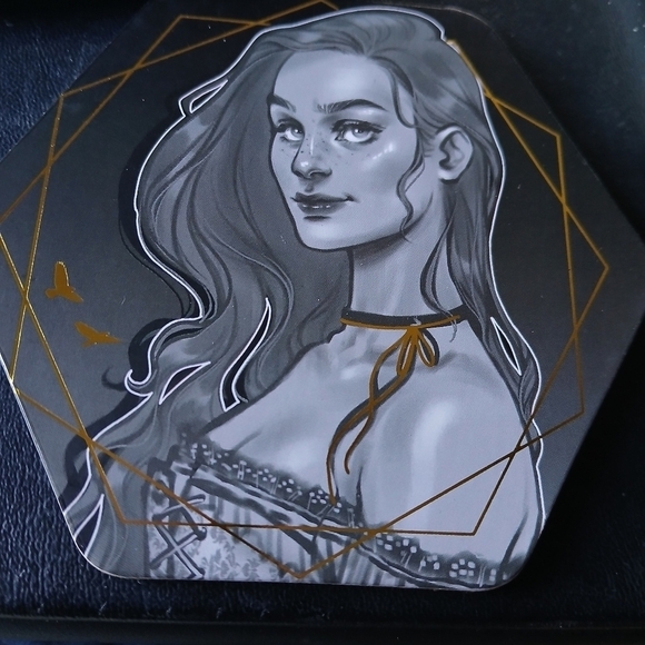 Owlcrate & Serpent & Dove Coaster Set Bundle Gothic Haunting Fairyloot New Item - Picture 14 of 14